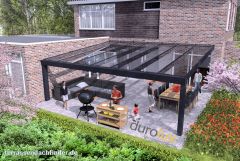 DUROLUX GASTRO Alu-Terrassendach mit nur 2 Pfosten