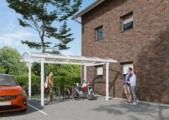 Fahrradunterstand Aluminium Typ N
