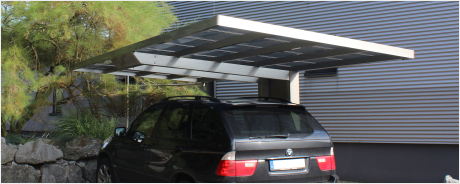 Carports aus Aluminium