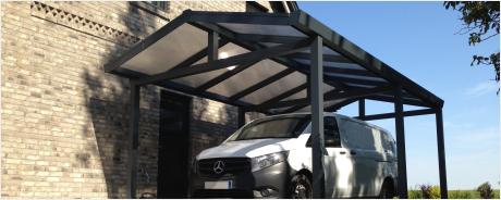 Carports aus Aluminium