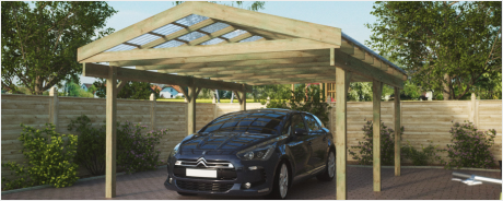 Carports aus Holz