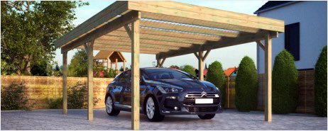 Carports aus Holz mit Preis berechnen